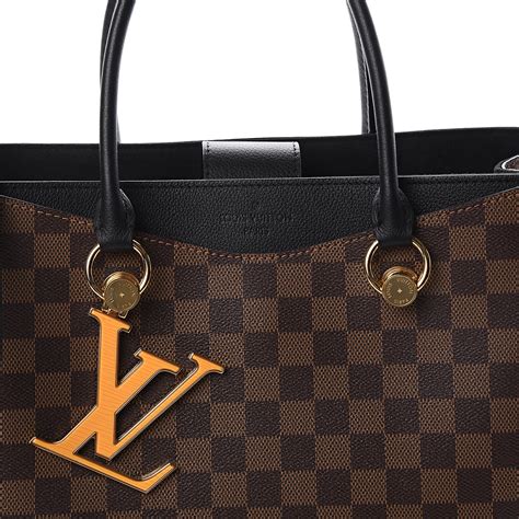 lv riverside bag|LOUIS VUITTON Damier Ebene LV Riverside Black.